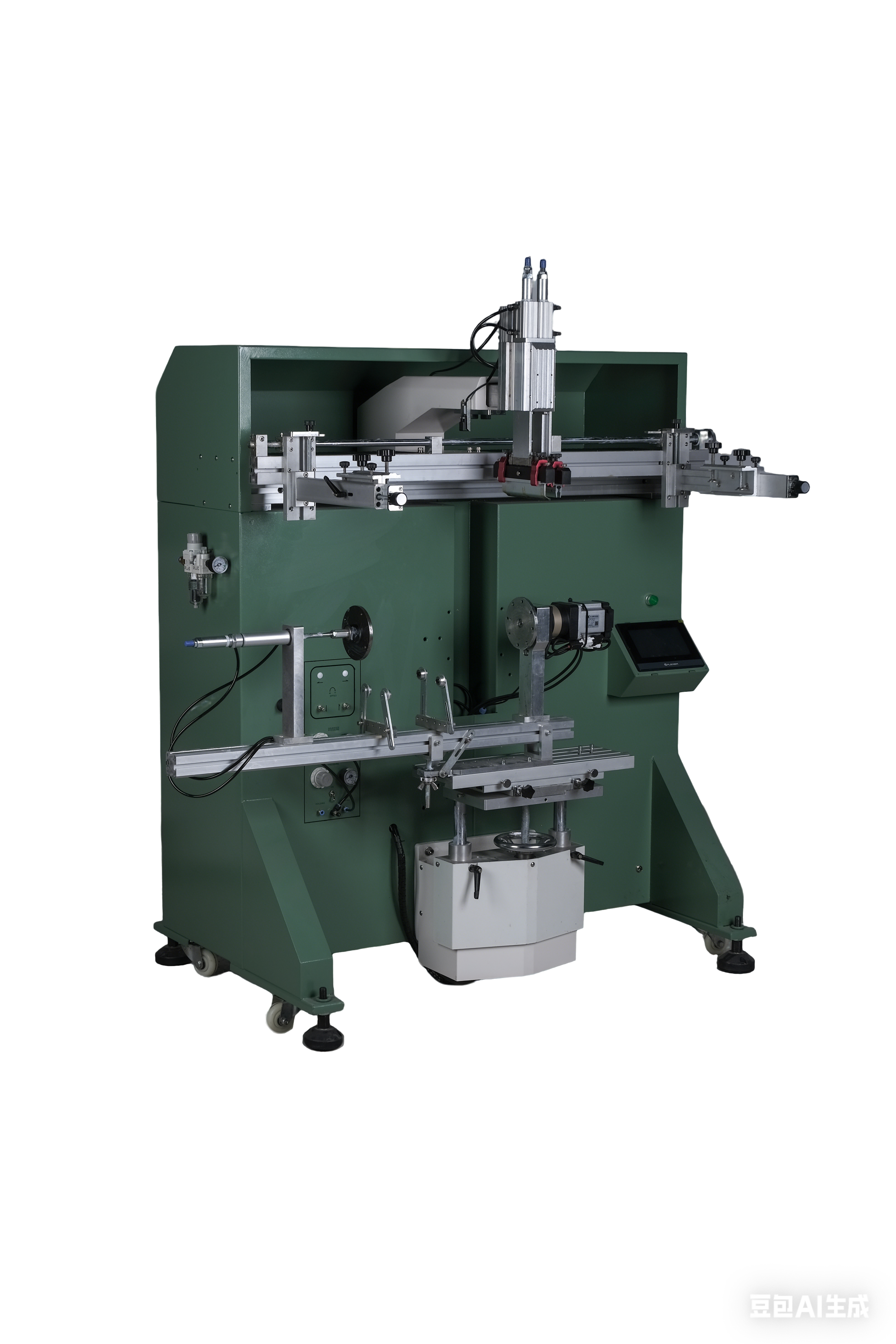 Máy In Lụa Tròn Khổ Siêu Lớn Sanjin MN-1200 (1200mm)